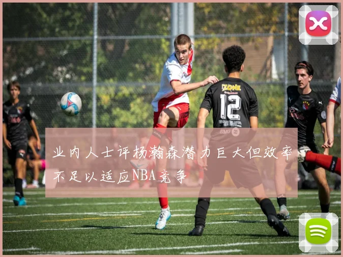 业内人士评杨瀚森潜力巨大但效率不足以适应NBA竞争
